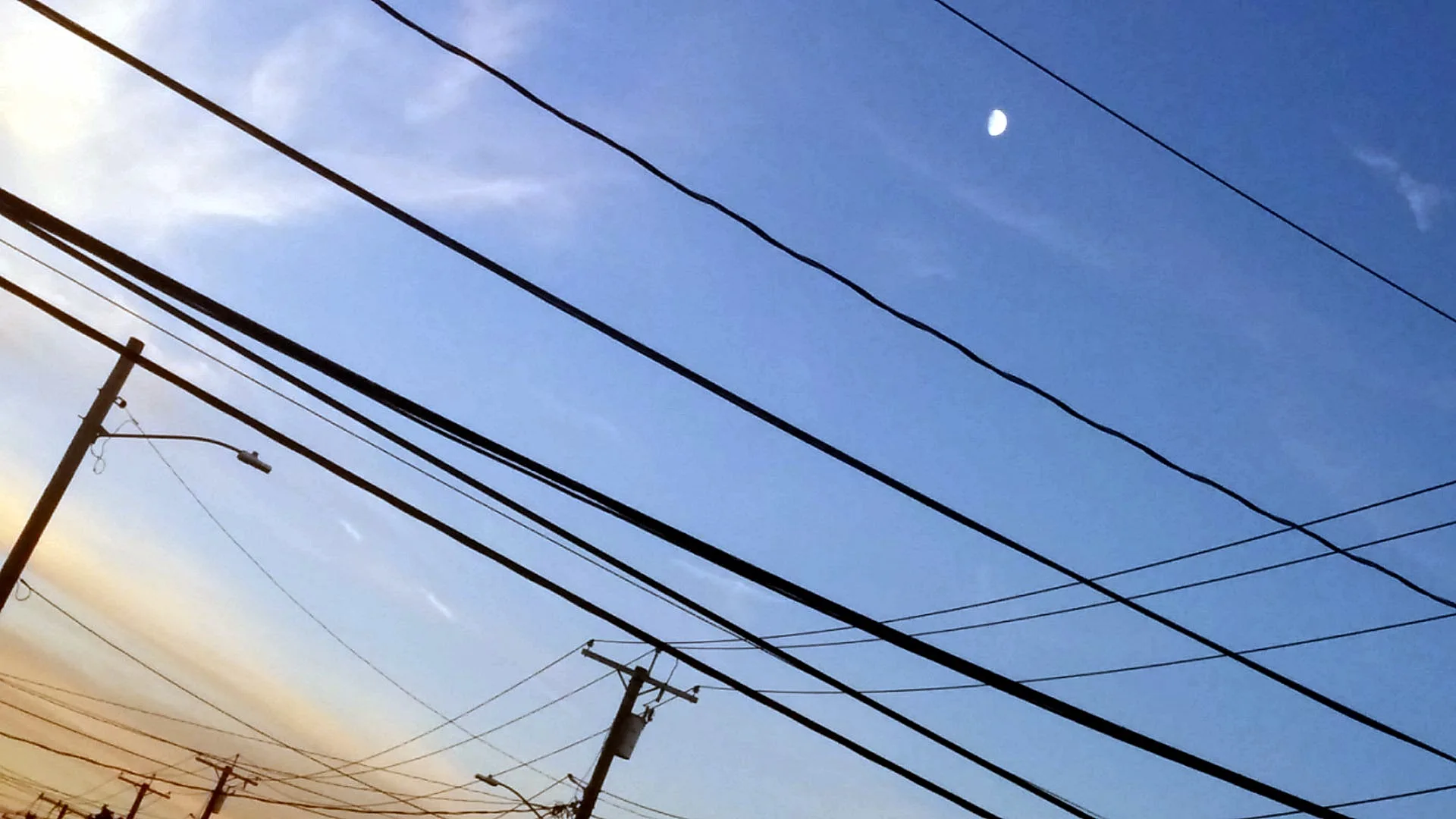 Lines and the Moon